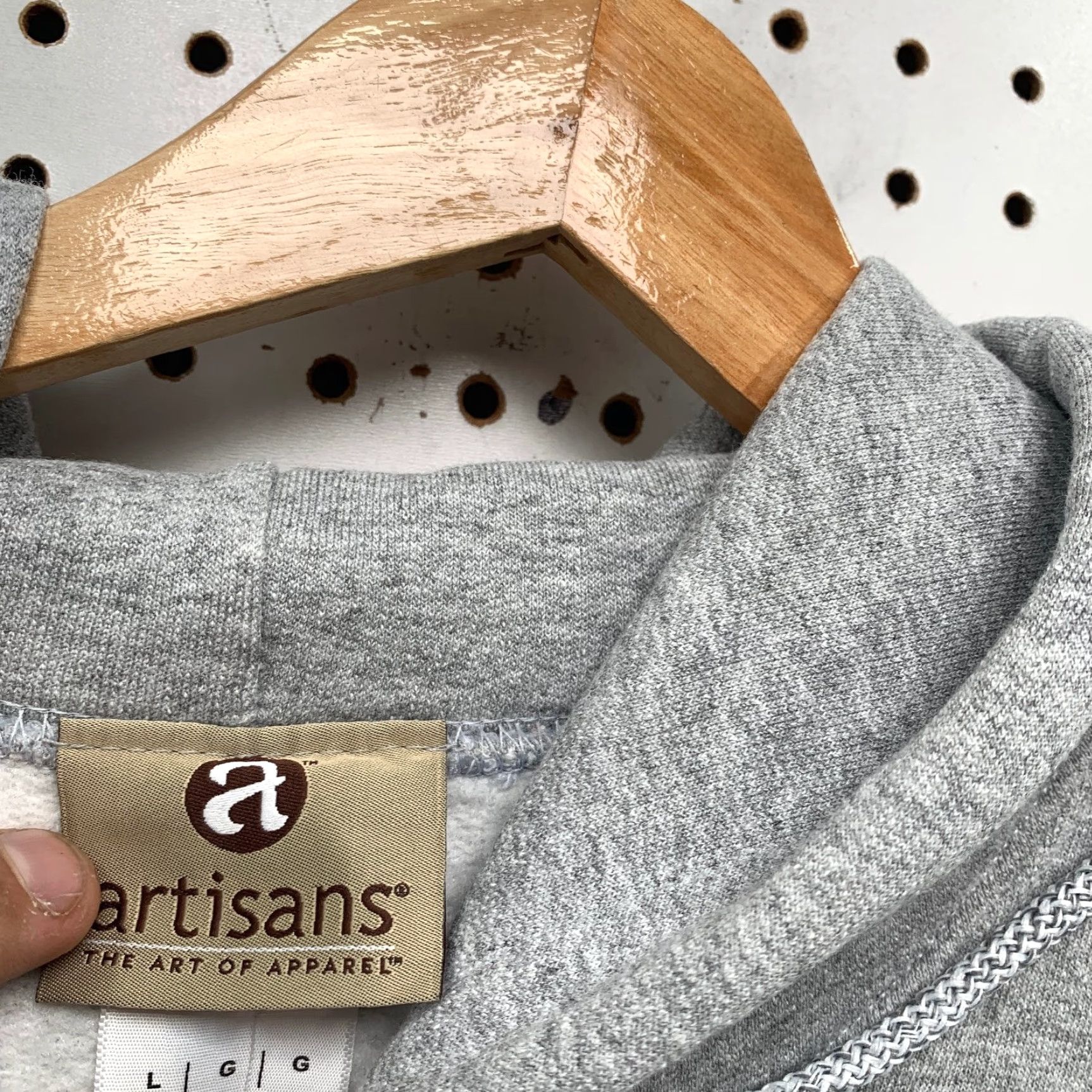 Vintage VINTAGE New Sprint Cellular Hoodie Sweatshirt Men Large Gray Hooded Embroidered NWT Sweatshirt Pullover Crew Neck Cotton Fleece Size US L / EU 52-54 / 3 - 3 Thumbnail