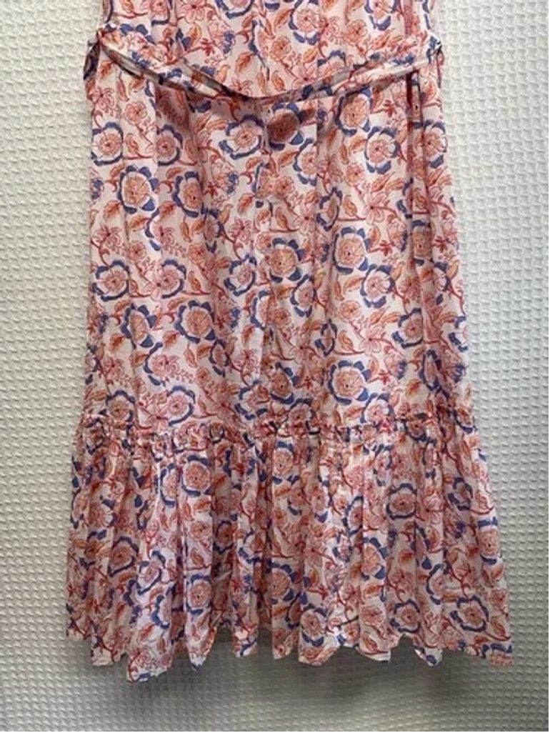 Vineyard Vines Vineyard Vines TieredMaxi Smocked Shoulder MidiDress Women L Size L / US 10 / IT 46 - 6 Thumbnail