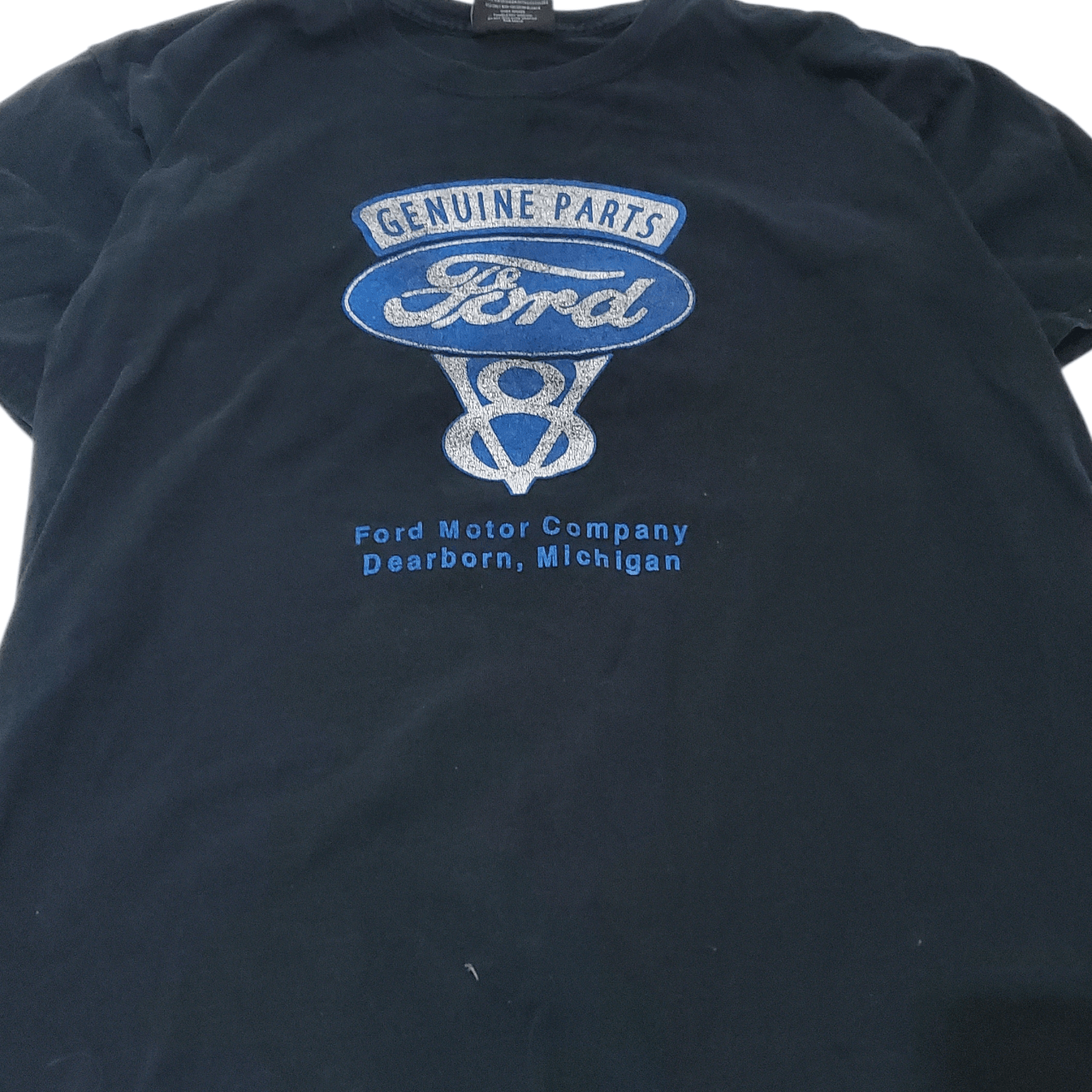 Vintage Y2K Ford V8 Motors T-Shirt Size US L / EU 52-54 / 3 - 2 Thumbnail