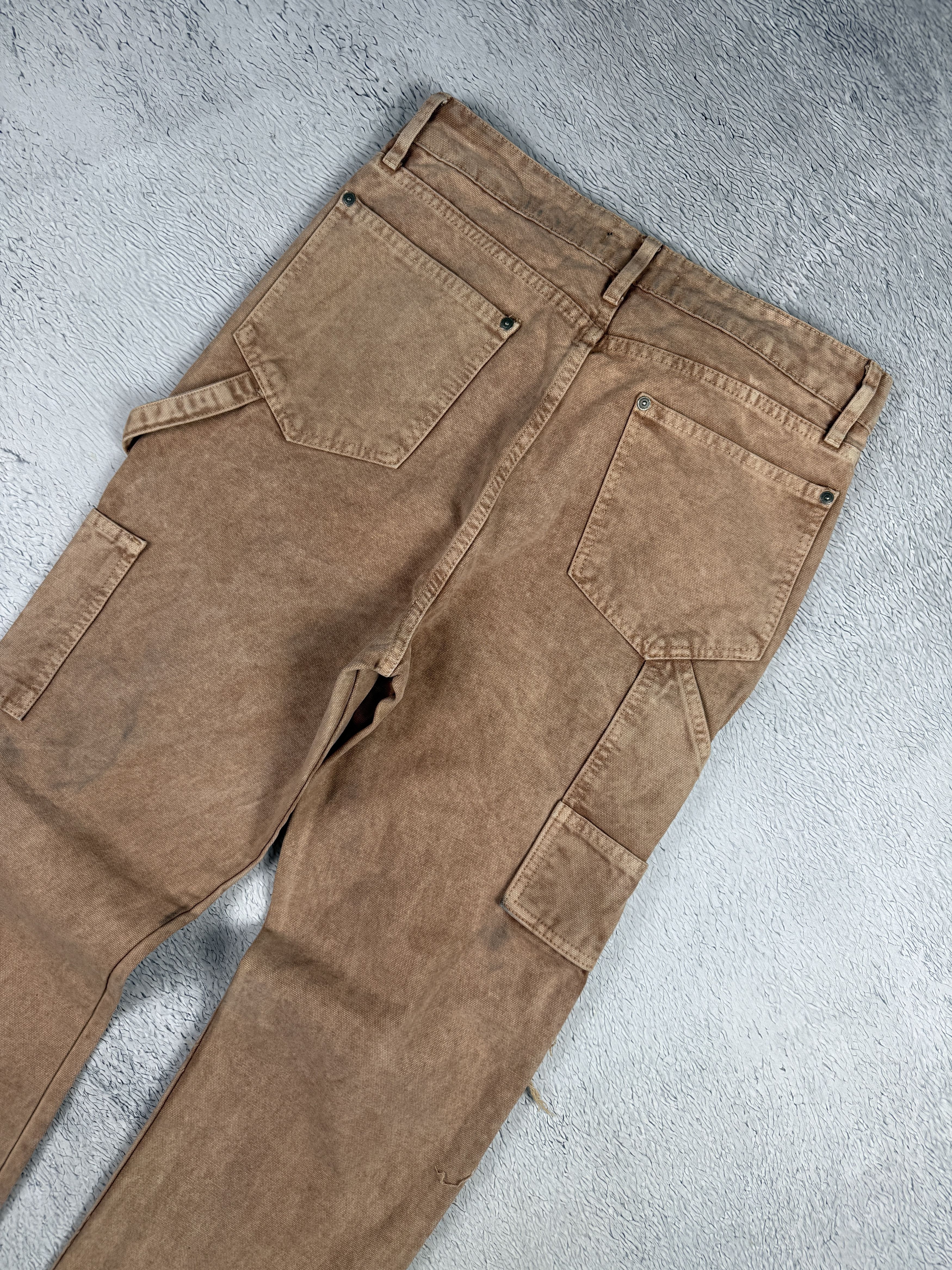 Jaded London × Japanese Brand Jaded London Straight Leg Carpenter Jeans Sand Hem Insert Size US 30 / EU 46 - 5 Thumbnail