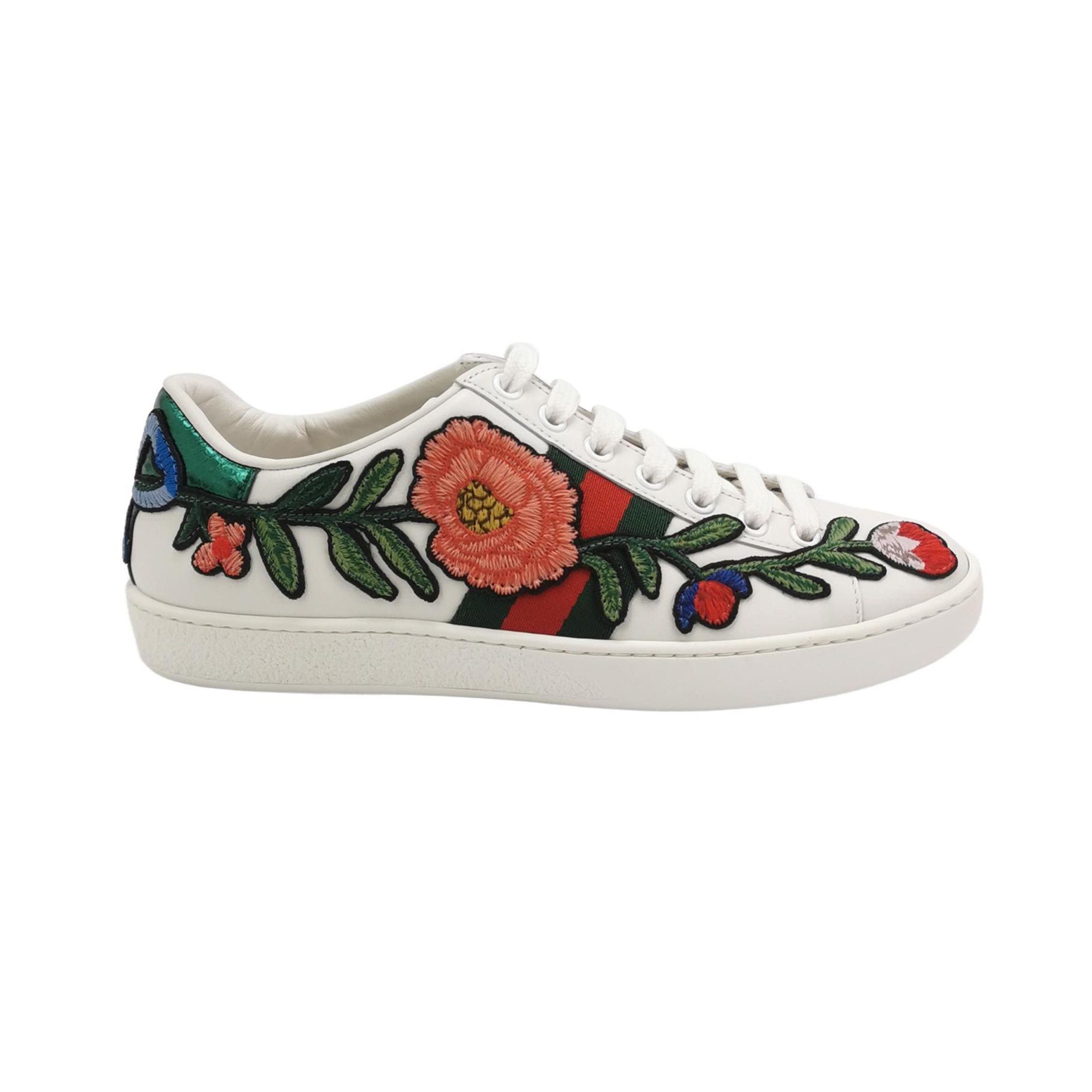 Gucci Gucci Women 5-5 Lowtop Sneakers Size US 5.5 / IT 35.5 - 1 Thumbnail