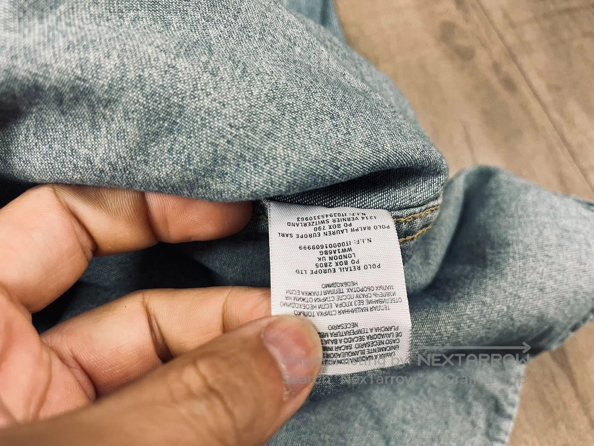 RRL Ralph Lauren RRL Vintage Washed American Shirt. Size US M / EU 48-50 / 2 - 5 Thumbnail