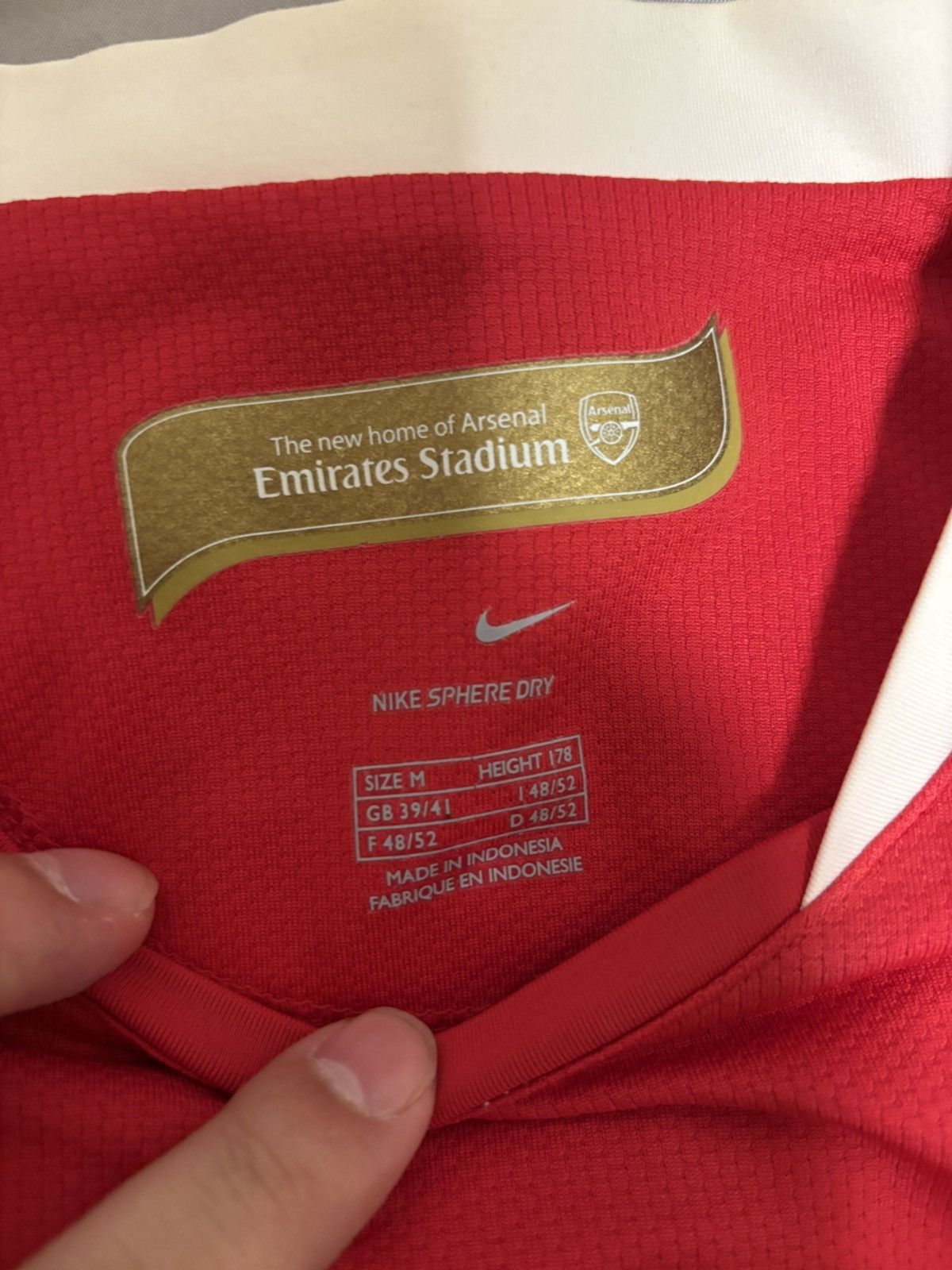 Nike Arsenal 2006/08 henry m size Size US M / EU 48-50 / 2 - 3 Thumbnail