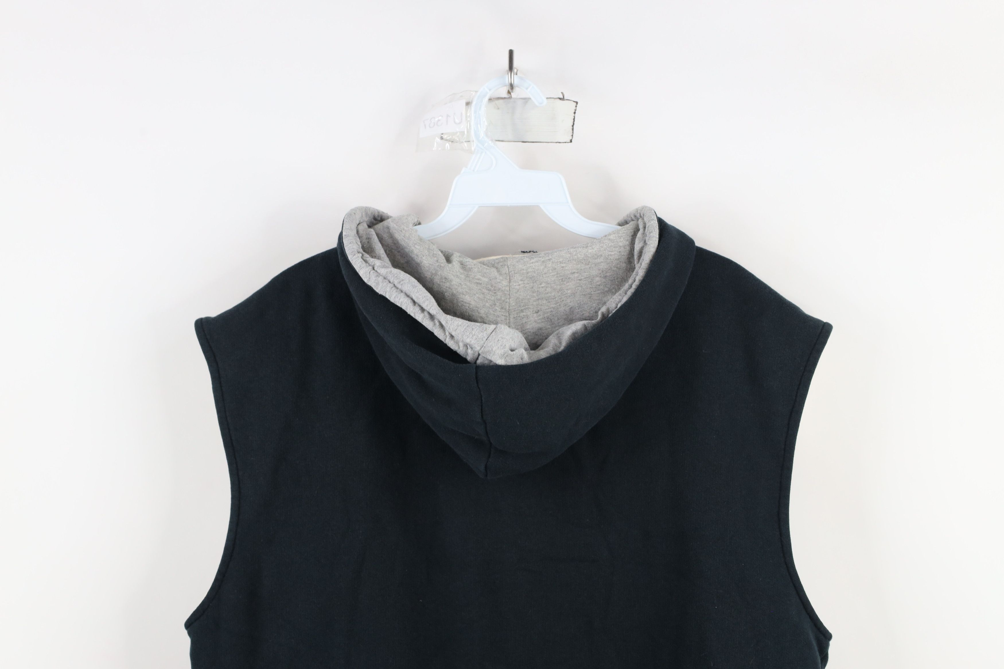 Dickies × Vintage Vintage 90s Dickies Thermal Lined Sleeveless Full Zip Hoodie Size US S / EU 44-46 / 1 - 11 Thumbnail