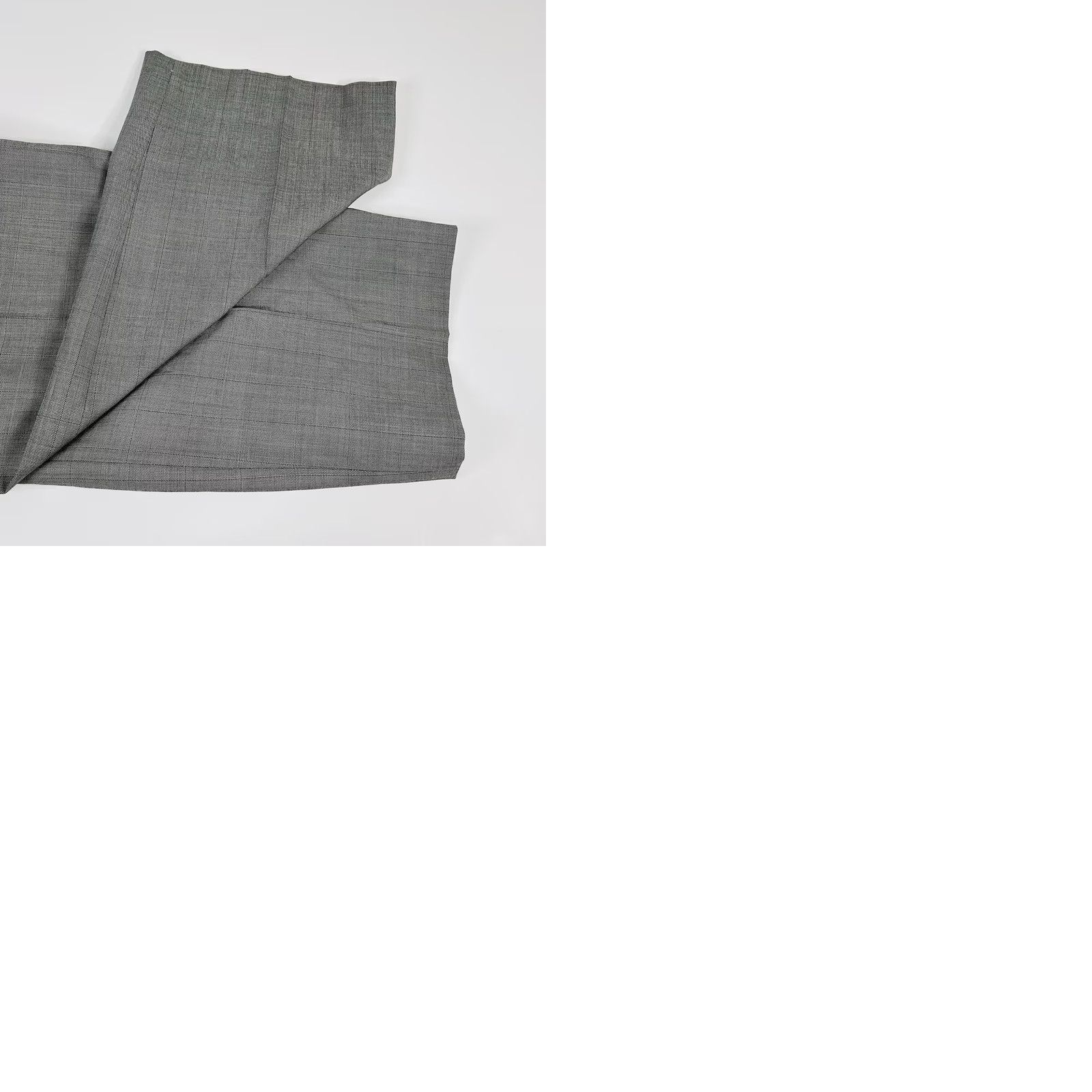 Tommy Hilfiger Tommy Hilfiger 46L Suit 40x32 Pleated 100% Wool Gray Two Button Lined Vented Wool Suit Mens 2 Piece Wide Notch Lapel Regular Fit 46/40 Gray Vintage No Size 40R - 9 Thumbnail