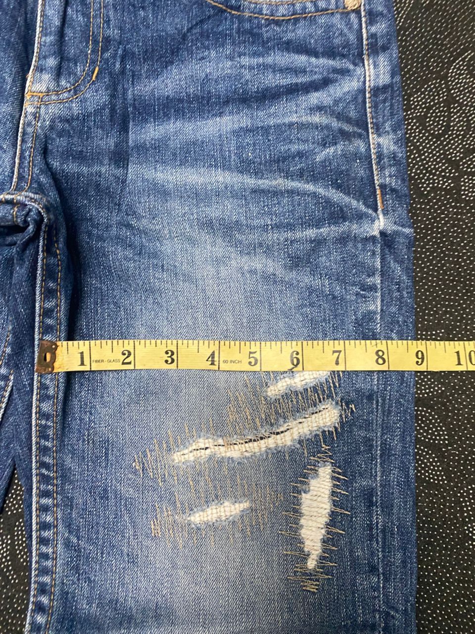 If Six Was Nine 💥BEST OFFER💥RED PEPPER PUNK DISTRESSED DENIM Size US 32 / EU 48 - 4 Thumbnail