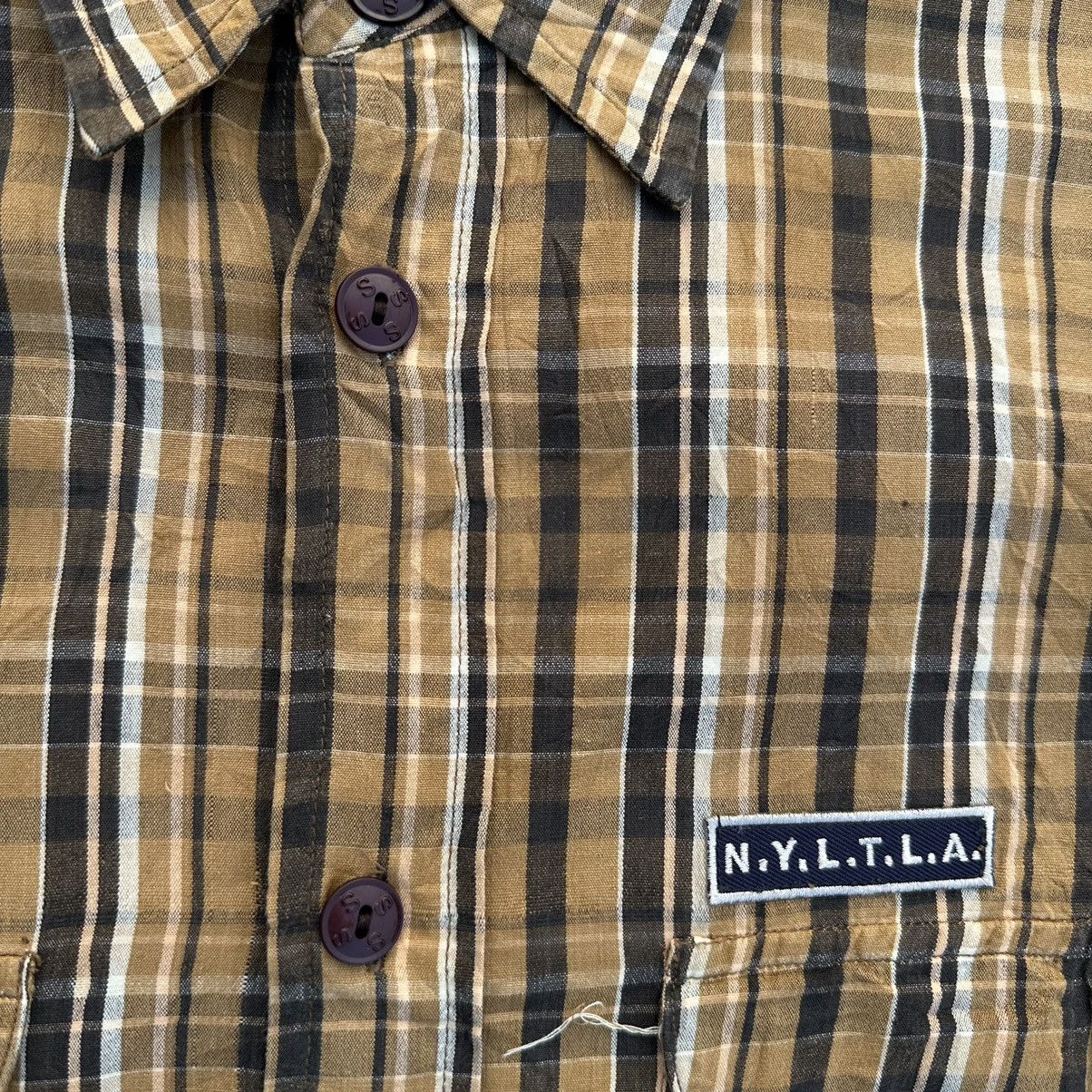 Stussy × Vintage Vintage stussy NYLTLA flannel double pocket Size US L / EU 52-54 / 3 - 9 Thumbnail