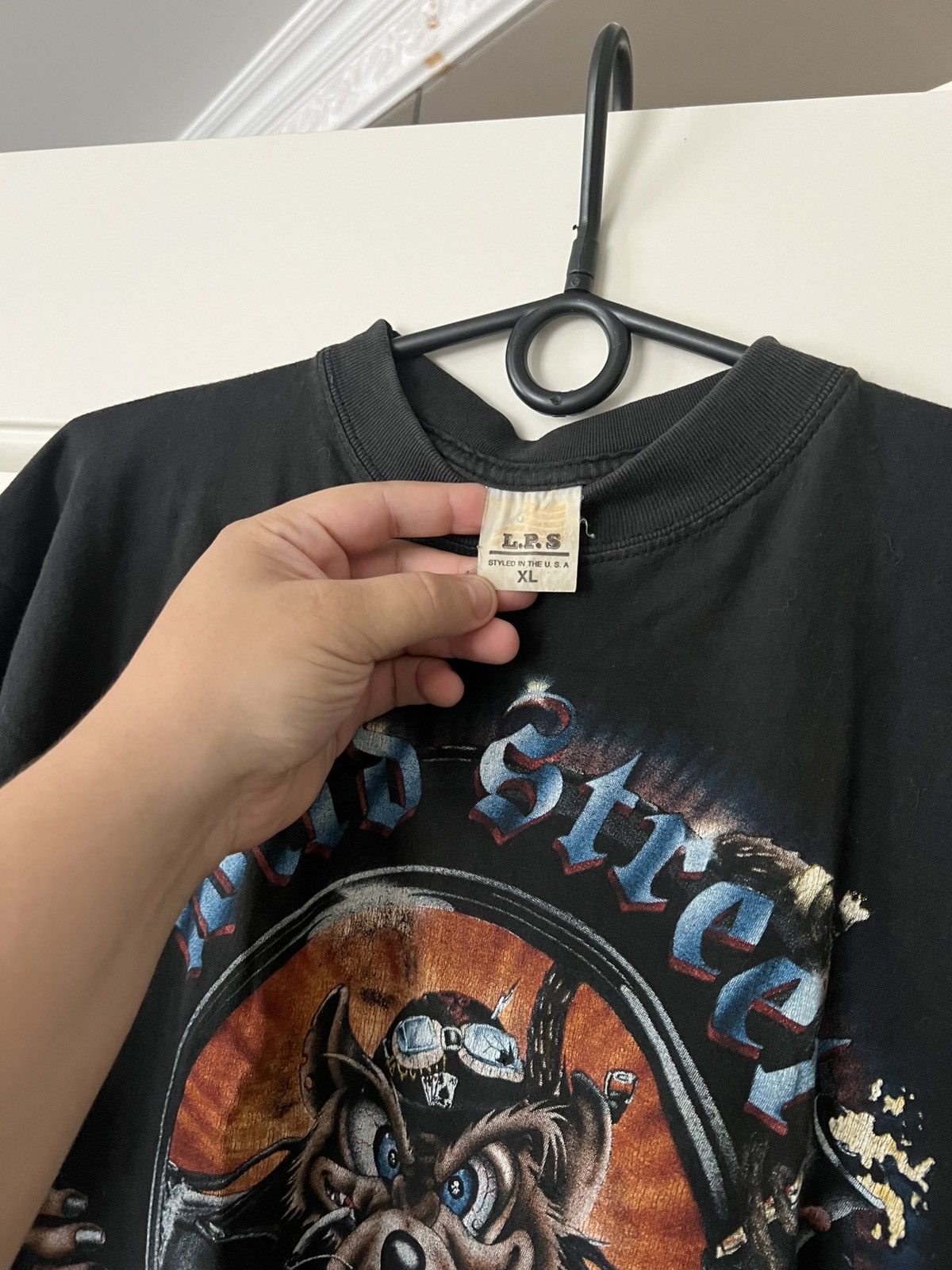 Vintage Vintage 90s Wild Street Biker Tee Authentic American Size US L / EU 52-54 / 3 - 8 Thumbnail