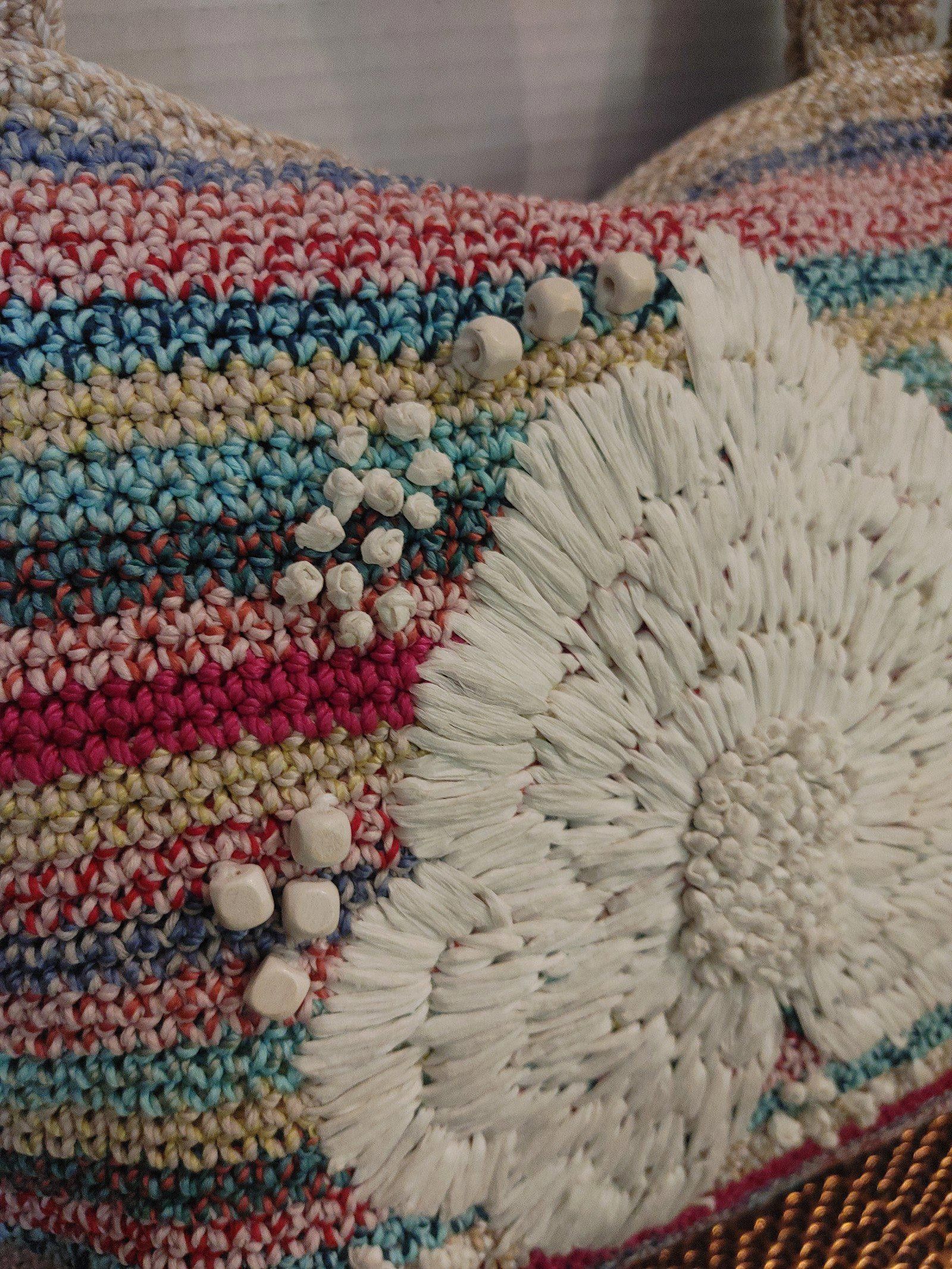 The Sak The Sak Eden Floral Crochet Shoulder Bag Size ONE SIZE - 5 Thumbnail
