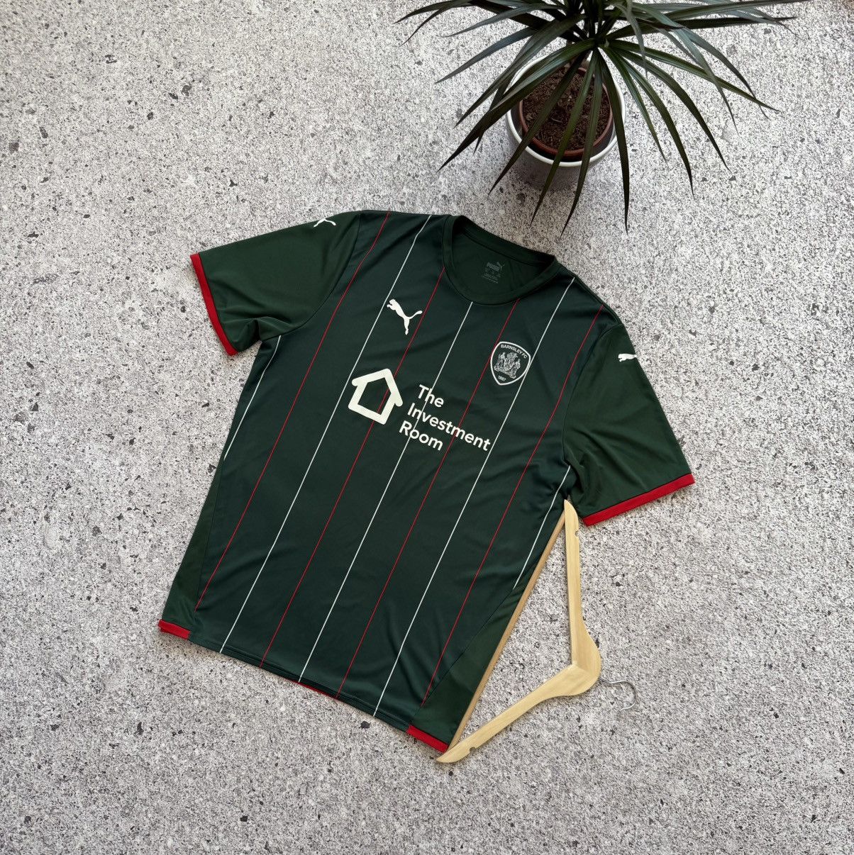 Puma × Vintage Puma FC Barnsley 2021 2022 Away Football Soccer Jersey Size US XXL / EU 58 / 5 - 1 Thumbnail