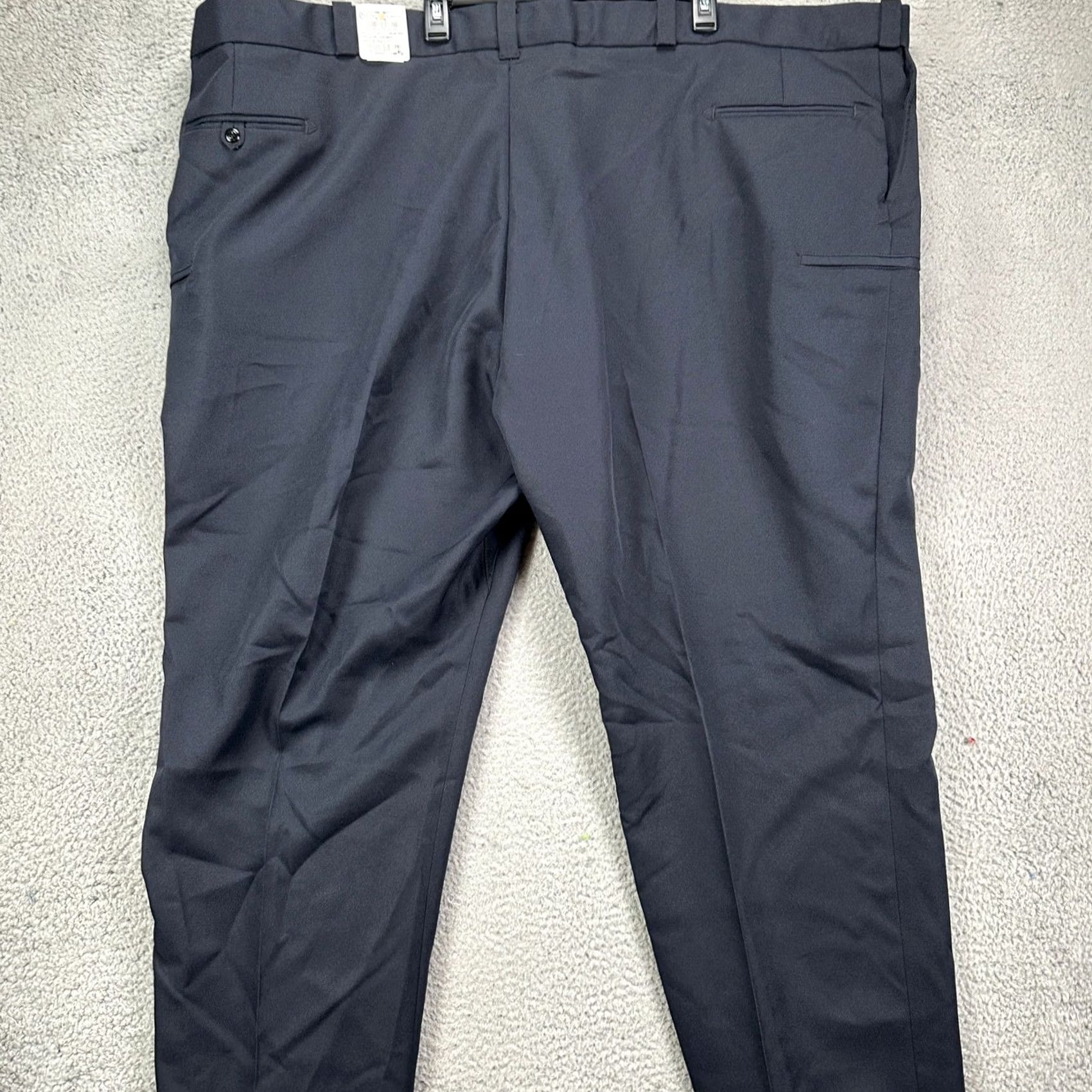 Vintage VINTAGE Flying Cross Pants Golf Mens 60 Regular Dark Blue Work Chino Pocket Unhemmed NEW Size US 44 / EU 60 - 2 Thumbnail