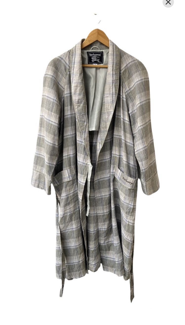 Burberry Vintage Burberrys Block Wrap Robe Size US L / EU 52-54 / 3 - 1 Thumbnail