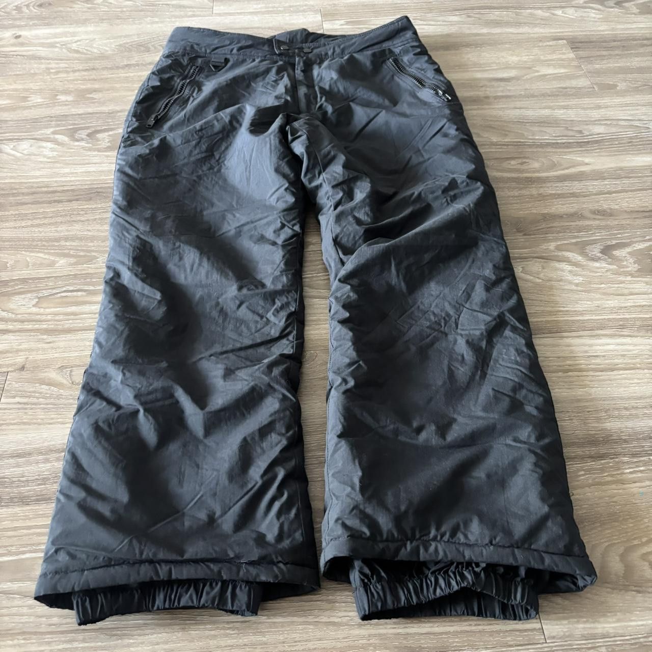 Vintage Crazy Vintage Y2K/2000s Baggy Black Gorpcore Ski Pants! 36x30 Size US 36 / EU 52 - 3 Thumbnail