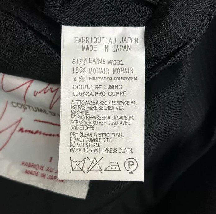 Yohji Yamamoto Yohji Yamamoto 09ss Striped Suit 2412-Nextarrow Size US S / EU 44-46 / 1 - 5 Thumbnail