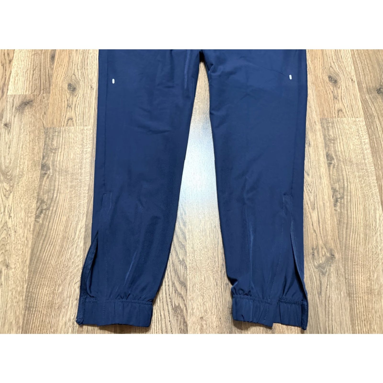 Reebok Reebok Pants Men Size Medium Blue Athletic Wear Jogger Pockets Tie Waist 40" Length Regular Fit Inseam 31" Straight Leg Sports Volume Mens Size US 31 - 3 Thumbnail