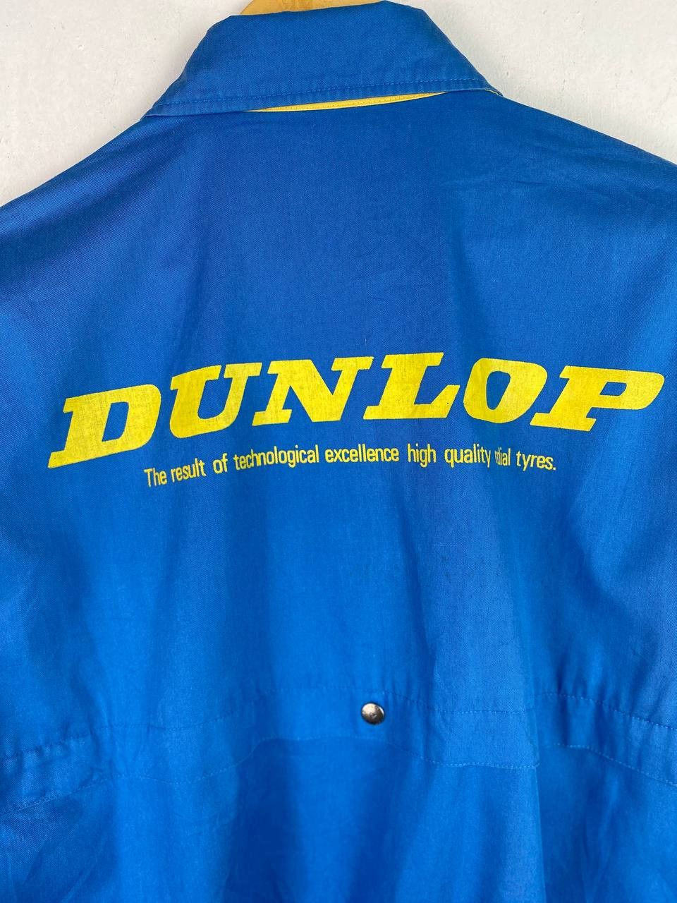 Dunlop vintage dunlop tyre workers jacket very nice design Size US L / EU 52-54 / 3 - 9 Thumbnail