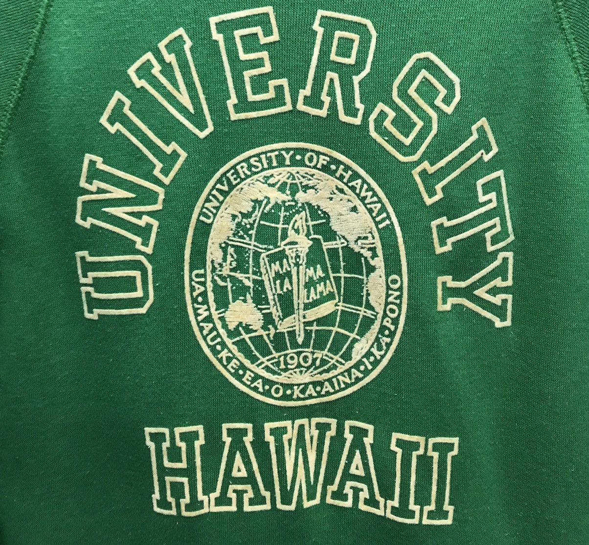 Vintage Vintage Artex University Hawaii Sweatshirt Size US S / EU 44-46 / 1 - 3 Thumbnail