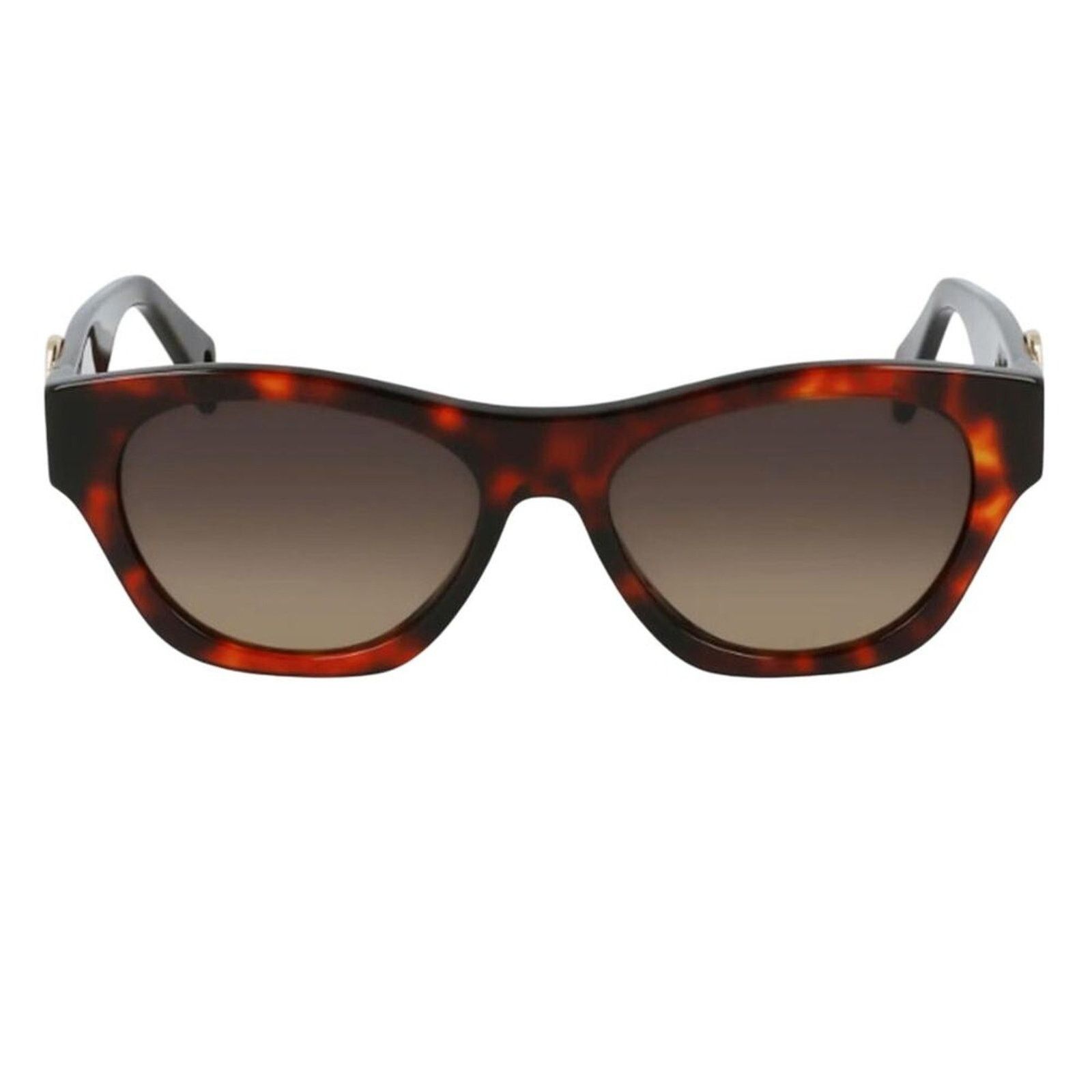 Lanvin Lanvin Mother & Child 55mm Rectangle Sunglasses Havana Red Size ONE SIZE - 1 Thumbnail