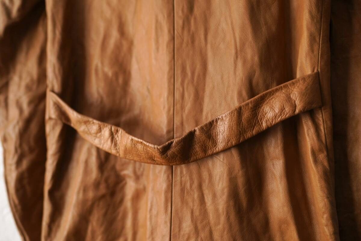 Carpe Diem 04SS Washable Leather Coat Size US M / EU 48-50 / 2 - 3 Thumbnail