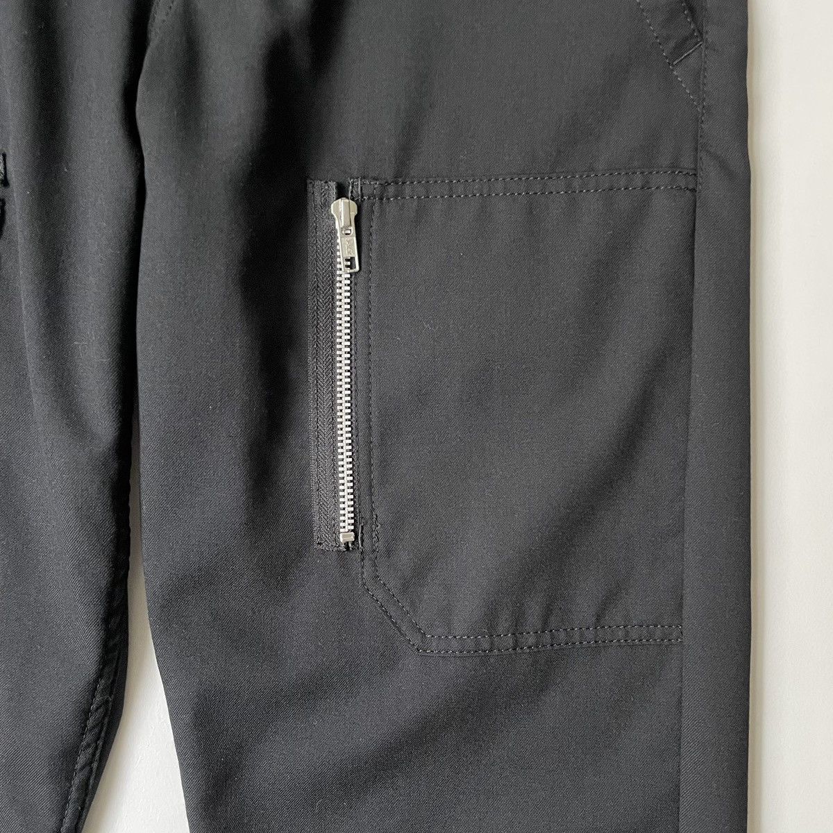 Comme des Garcons A/W 12 Black Wool ‘Flight Cargo’ Pants Size US 32 / EU 48 - 8 Thumbnail