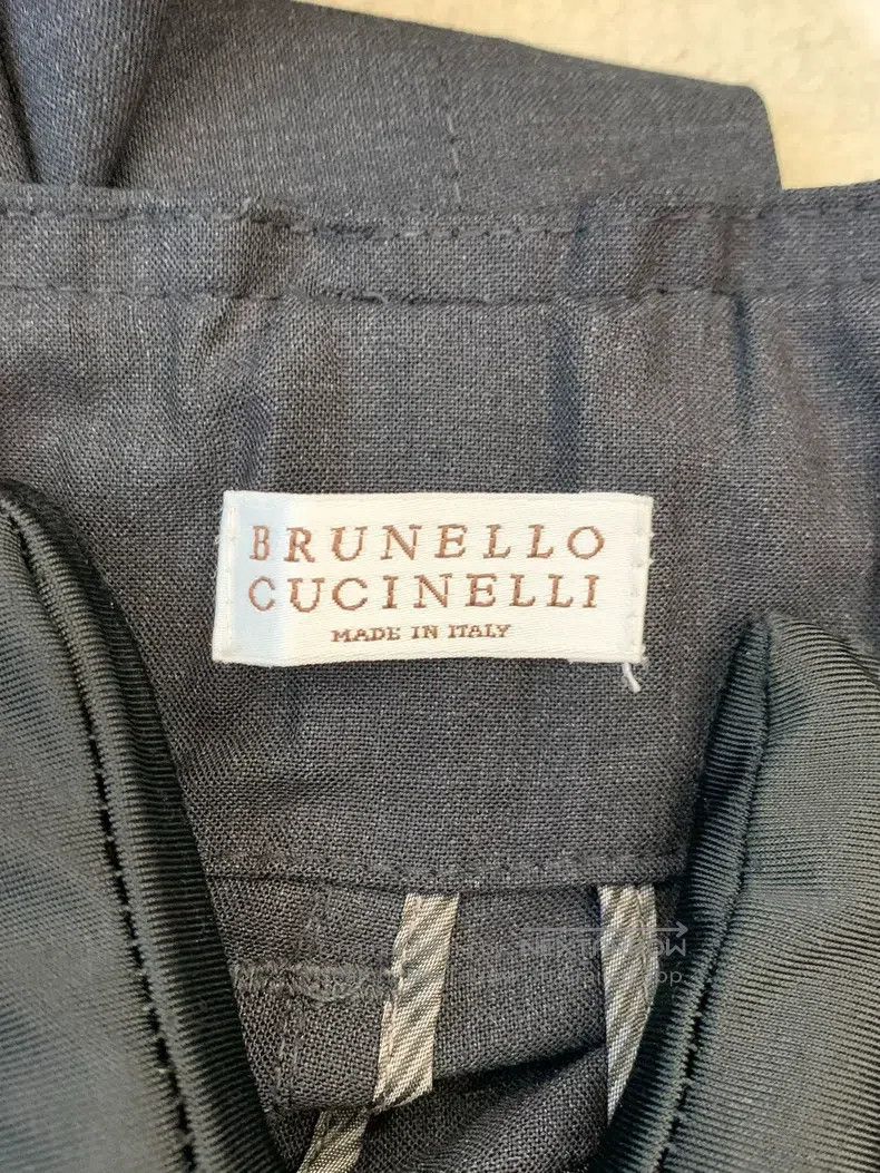 Brunello Cucinelli Brunello Cucinelli Black spliced belt casual women's pants Size 25" / US 0 / IT 36 - 5 Thumbnail