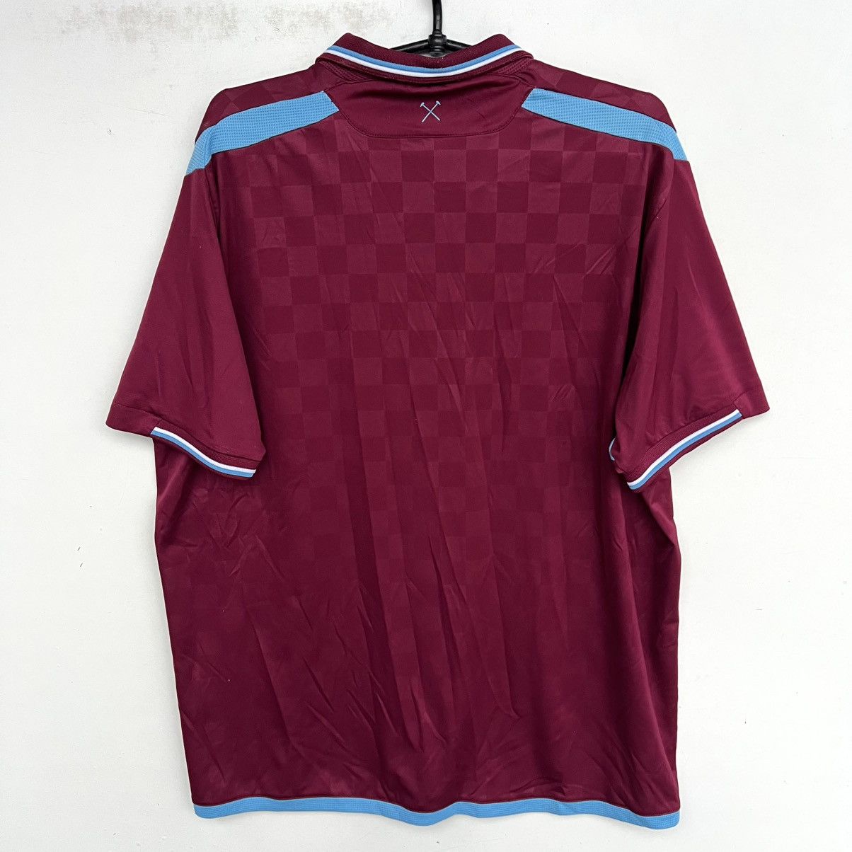 Umbro West Ham United Football Shirt 2009 2010 soccer t shirt Size US XL / EU 56 / 4 - 9 Thumbnail