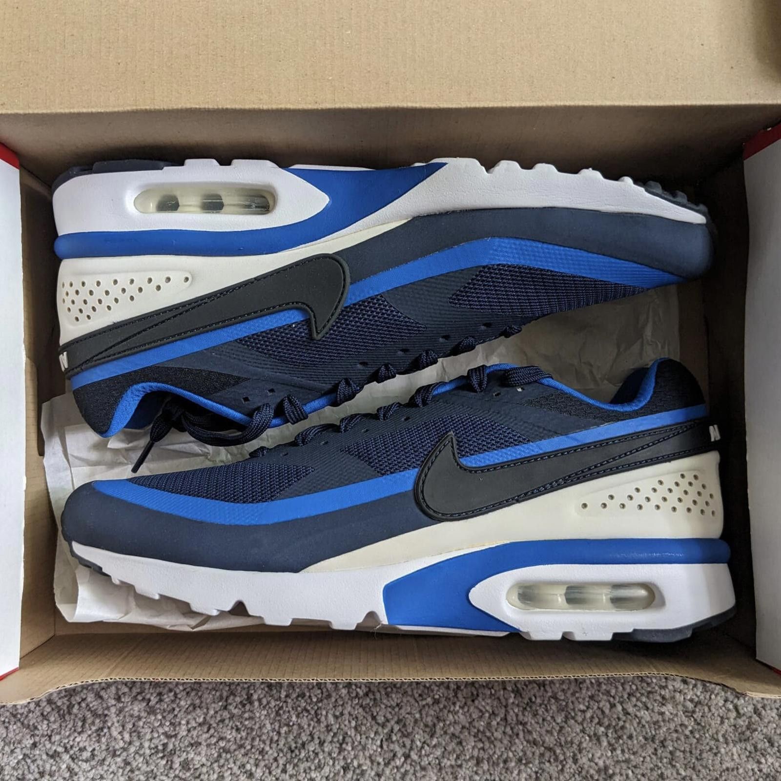 Nike Air Max BW Ultra Midnight Navy Hyper Cobalt 819475-404