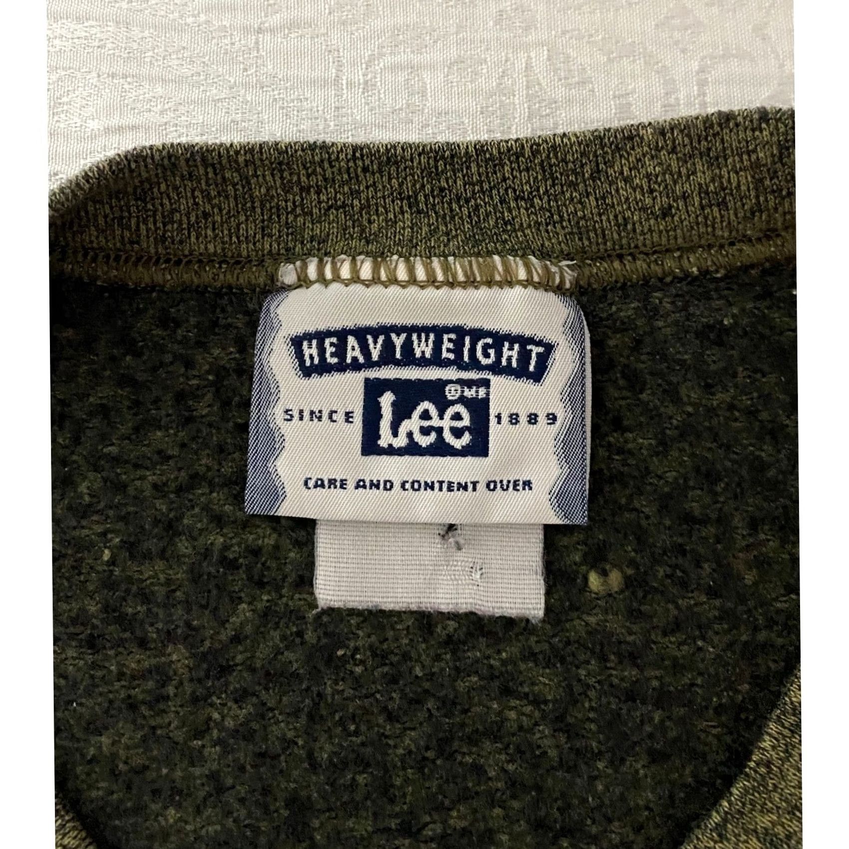Lee VINTAGE Lee Sweatshirt XL Green Hunter Jumper Equestrian Crewneck Heavyweight Size US XL / EU 56 / 4 - 4 Thumbnail