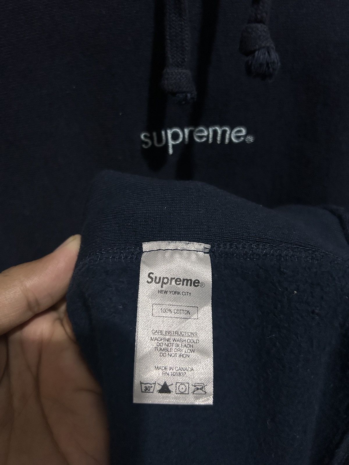 Supreme supreme compact logo hoodie Size US M / EU 48-50 / 2 - 4 Thumbnail