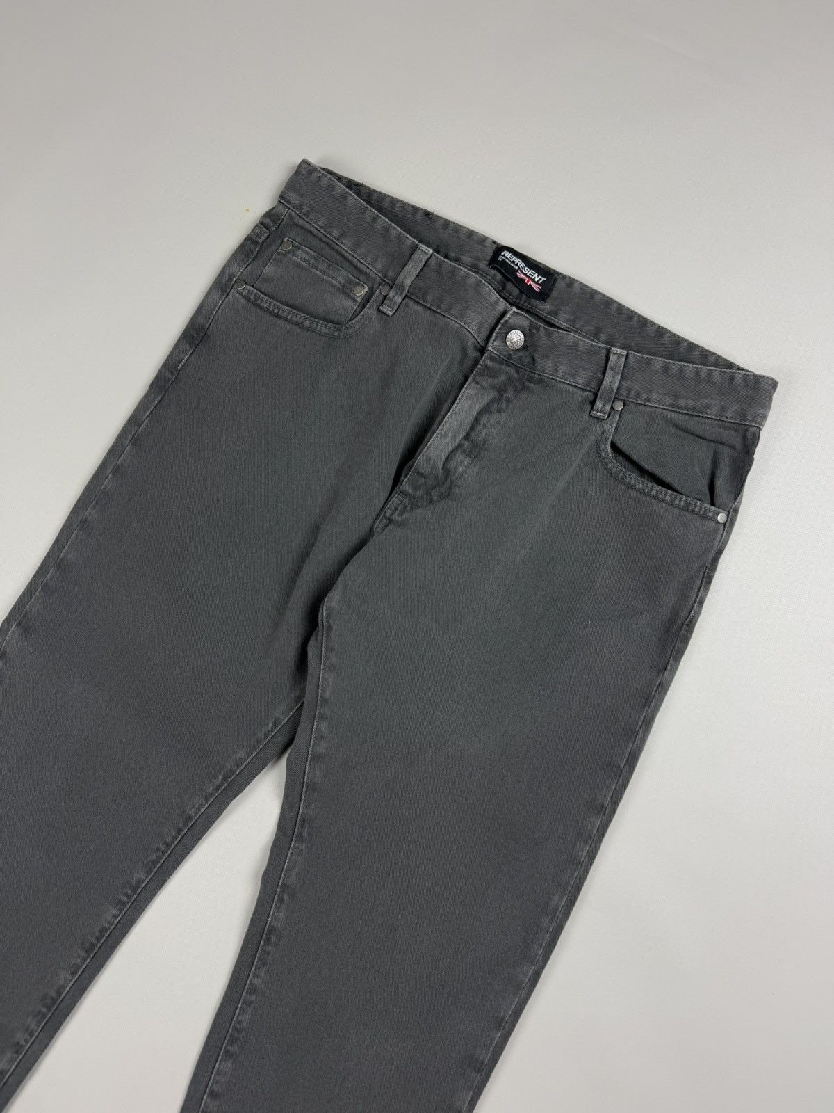 Represent Clo. Represent Clo Popper Smoke Denim Men’s Jeans Pants Size 36 Size US 36 / EU 52 - 2 Thumbnail