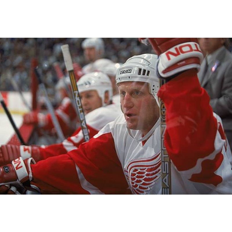 Ccm × NHL Brett HULL Detroit Red Wings CCM jersey XL hockey vintage Size US XL / EU 56 / 4 - 10 Thumbnail
