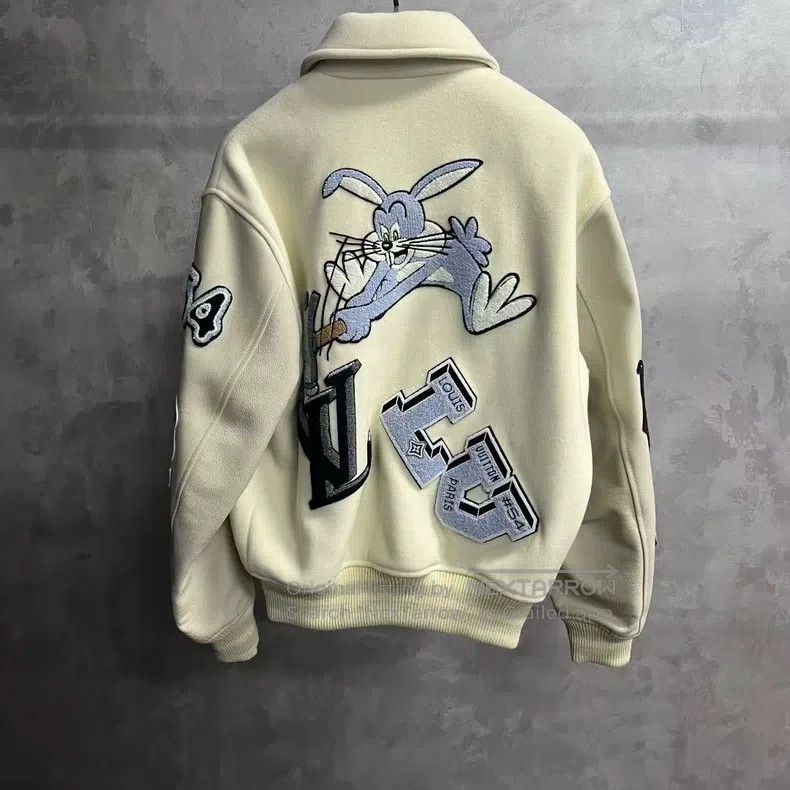 Louis Vuitton Louis Vuitton White Contrasting Patchwork Lettered Cartoon Size US M / EU 48-50 / 2 - 2 Thumbnail