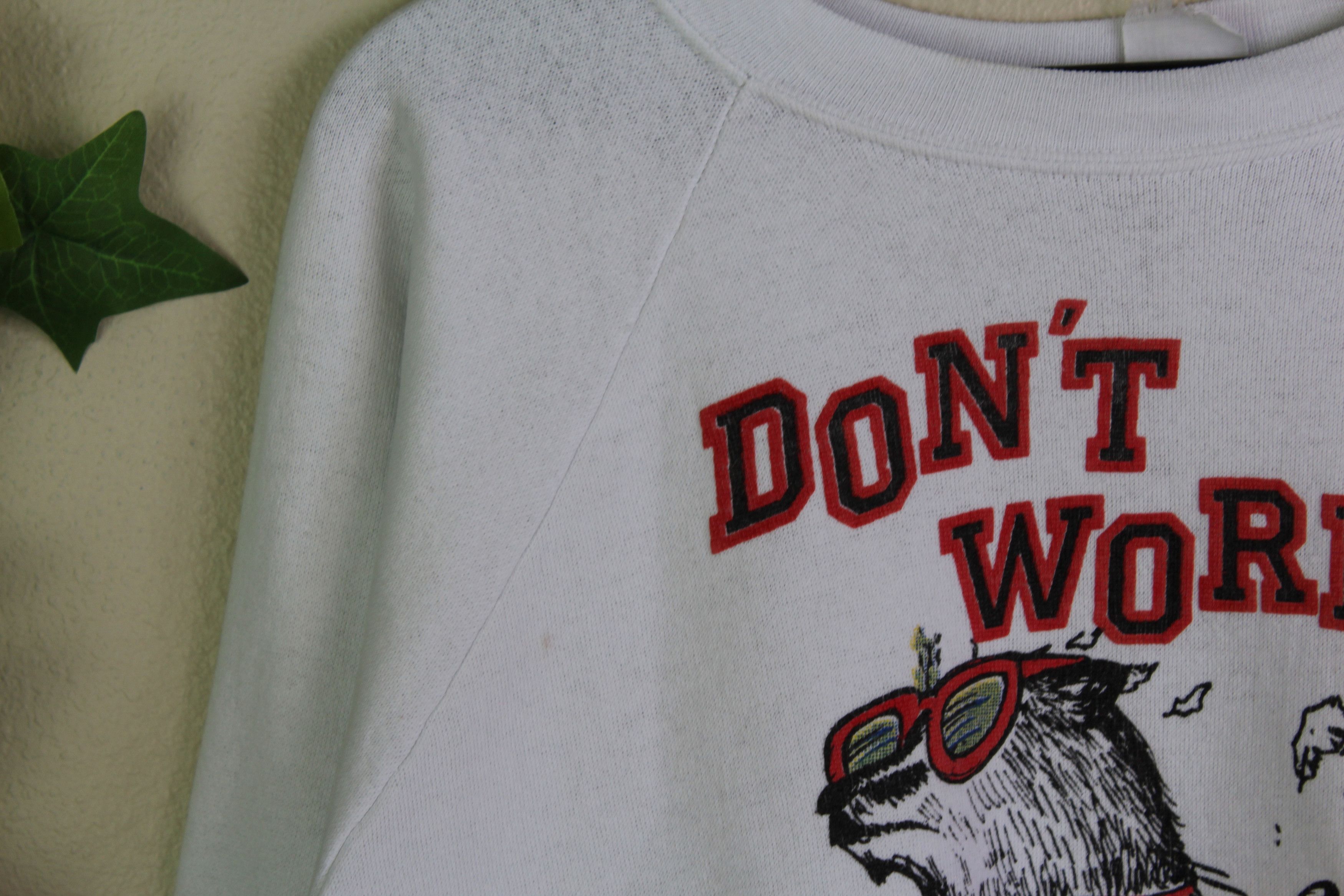 Vintage VINTAGE POSITIVE VIBES SKIING ANIMAL SWEATSHIRT Size US L / EU 52-54 / 3 - 3 Thumbnail