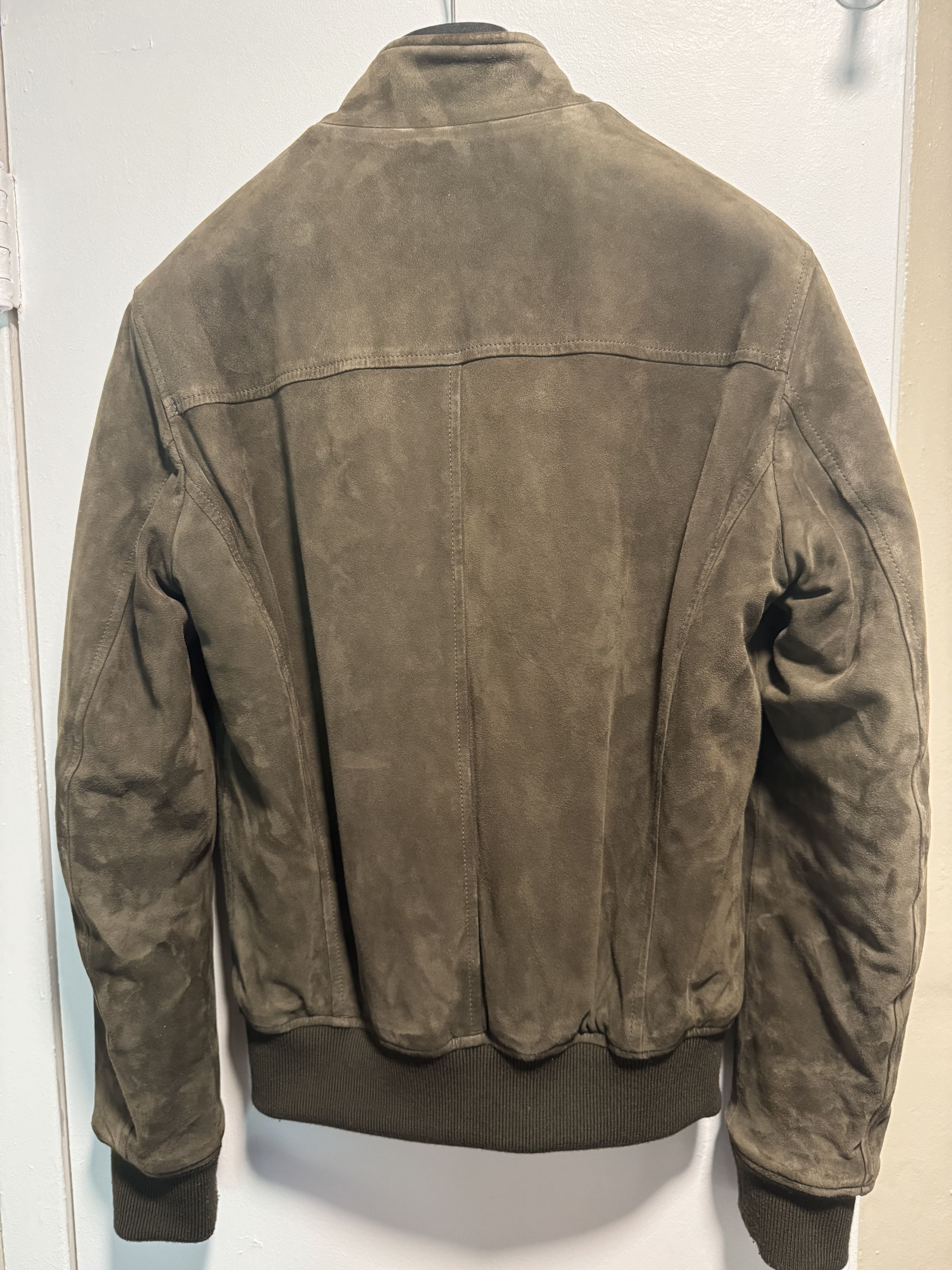 Slowear Montedoro Incotex Insulated Suede Bomber Size US S / EU 44-46 / 1 - 6 Thumbnail