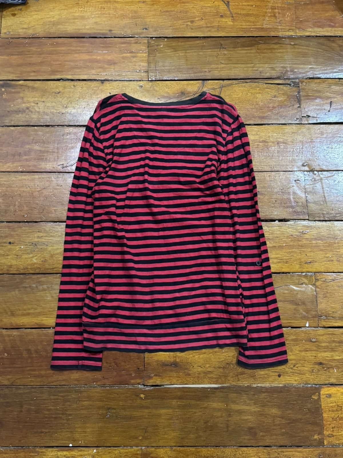 Hysteric Glamour Long Sleeve Stripe Japanese Voir Jeans Style Lgb ifsix Size US M / EU 48-50 / 2 - 2 Thumbnail