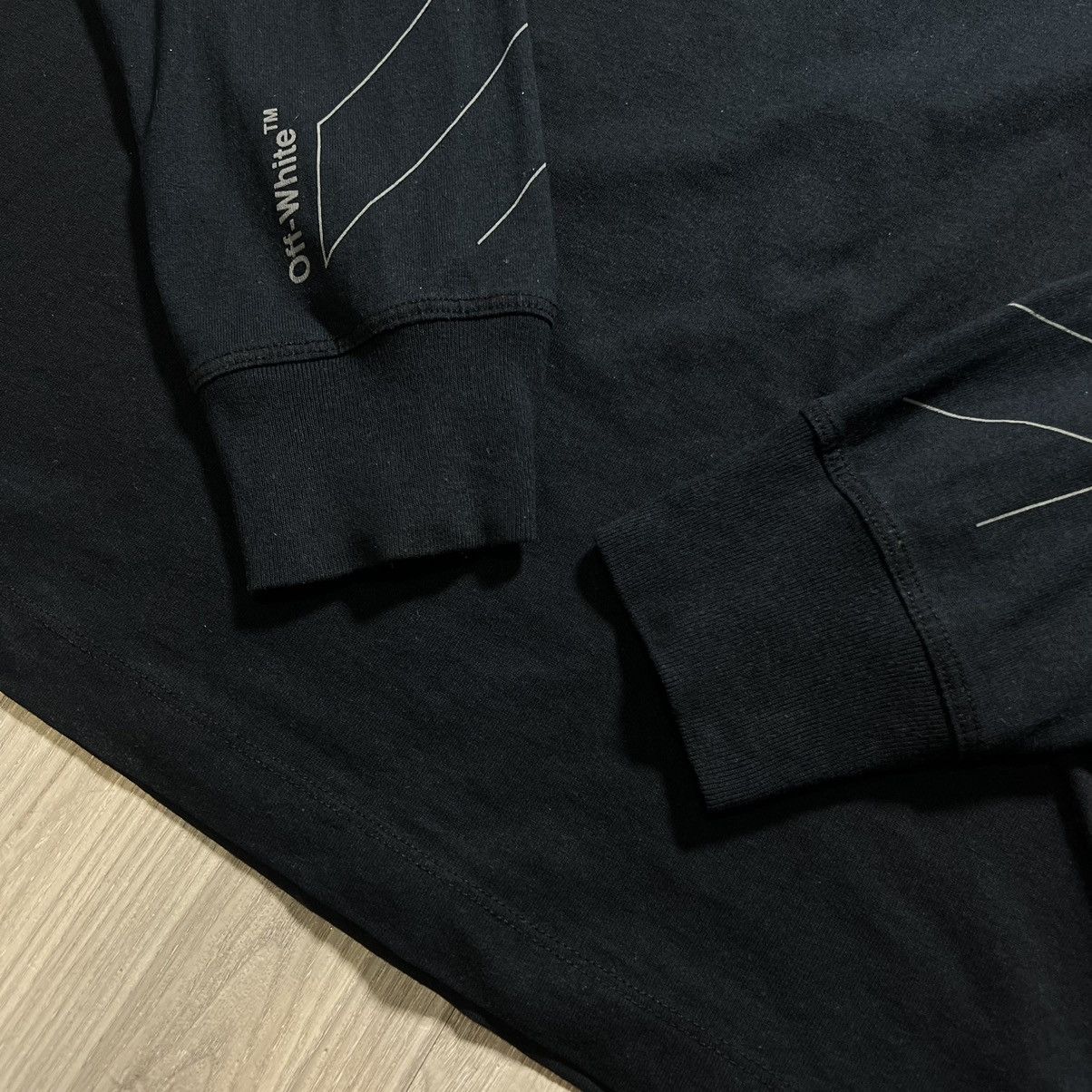Off-White Off-White 3M Double Layered Unfinished Tee Size US L / EU 52-54 / 3 - 5 Thumbnail