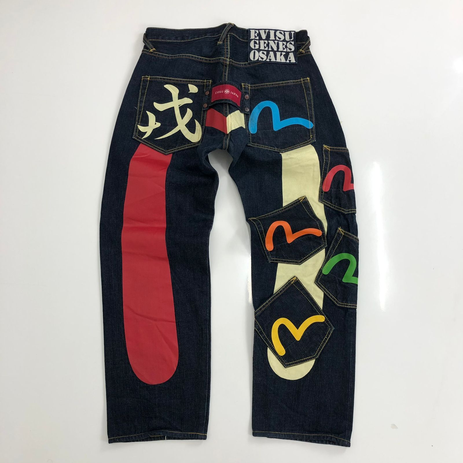 Evisu Evisu Multi Pocket Selvedge Denim Pants Size US 30 / EU 46 - 1 Thumbnail