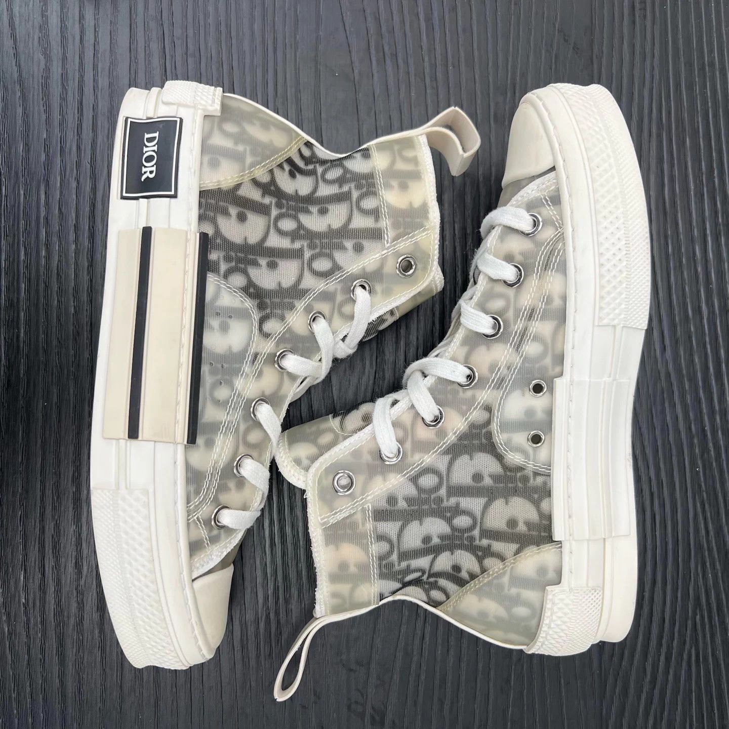 Dior Dior B23 Black & White 37 New Boxed Size US 6 / IT 36 - 3 Thumbnail