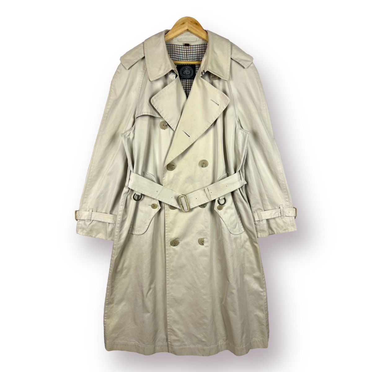 J. Press 🔥 J.PRESS NEW YORK BEIGE TRENCH COAT Size US L / EU 52-54 / 3 - 1 Thumbnail