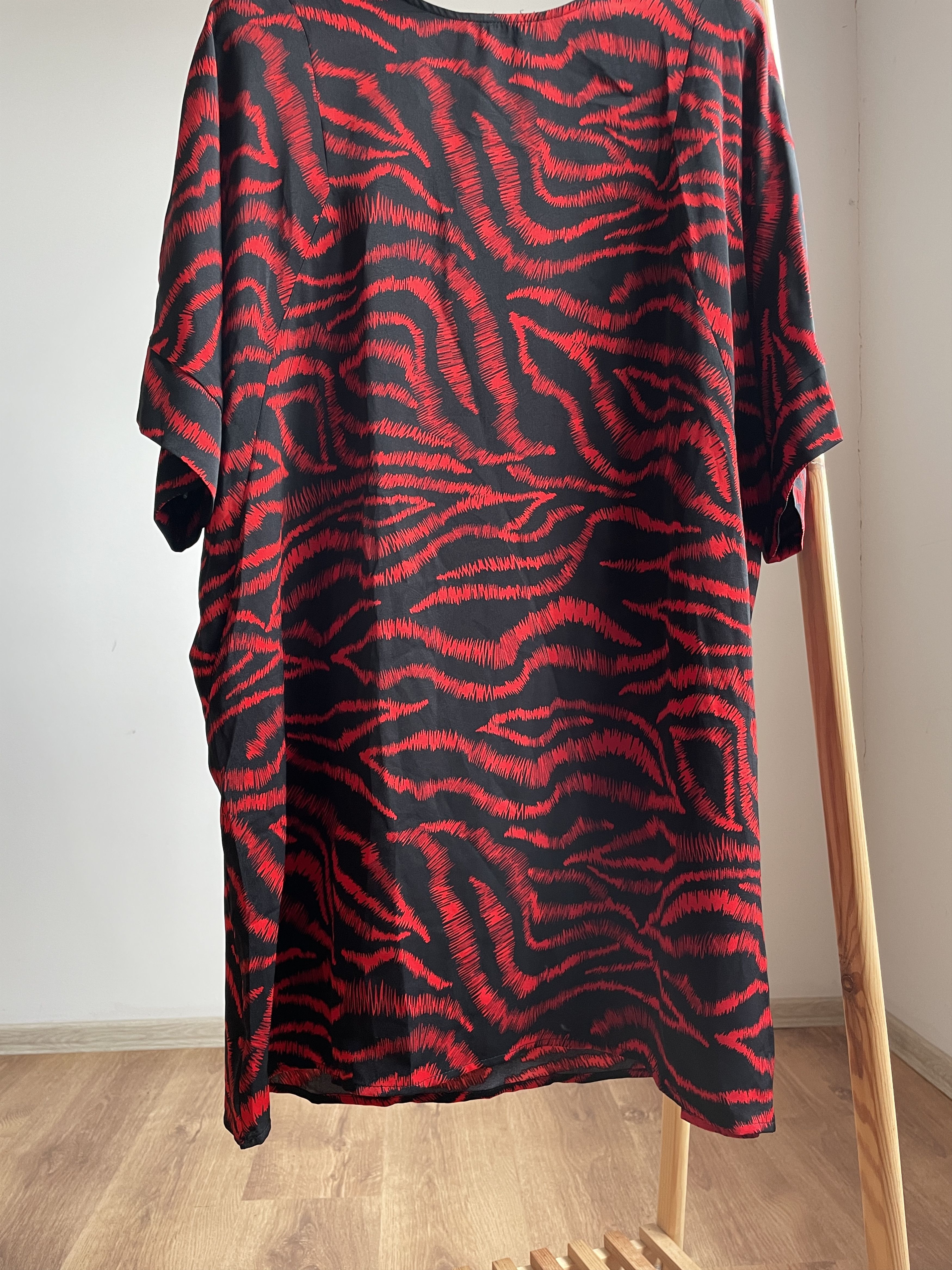 Other Frank Usher Zebra Print Oversized Tunic Dress Size S/M Size M / US 6-8 / IT 42-44 - 5 Thumbnail