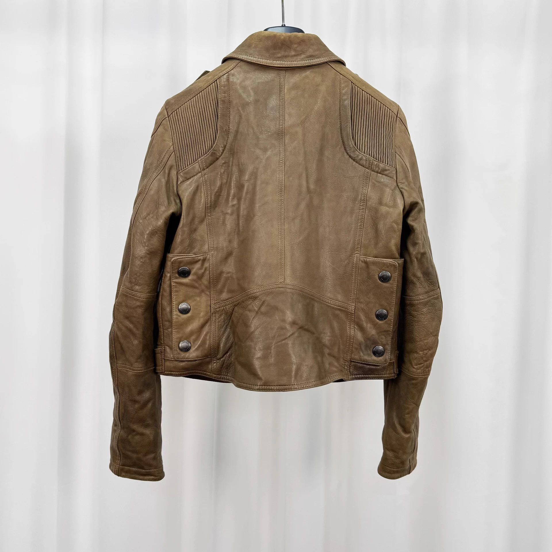 Burberry Burberry Quilted Sheepskin Jacket Check Lined UK8 95 New Size S / US 4 / IT 40 - 2 Thumbnail