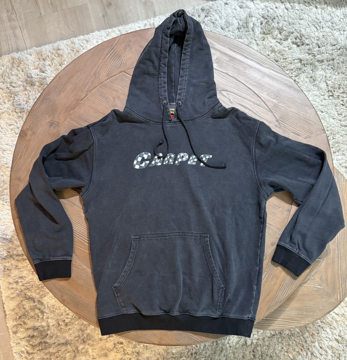 Other Carpet Company Black Checker Hoodie Size US L / EU 52-54 / 3 - 1 Thumbnail
