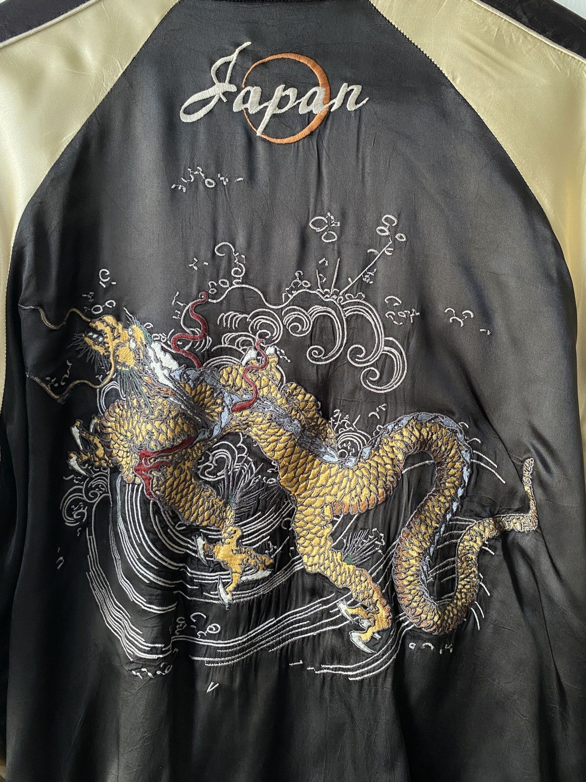 Japanese Brand × Vintage Vintage Karakuri Tamashi Japan Traditional Sukajan Jacket Size US L / EU 52-54 / 3 - 7 Thumbnail