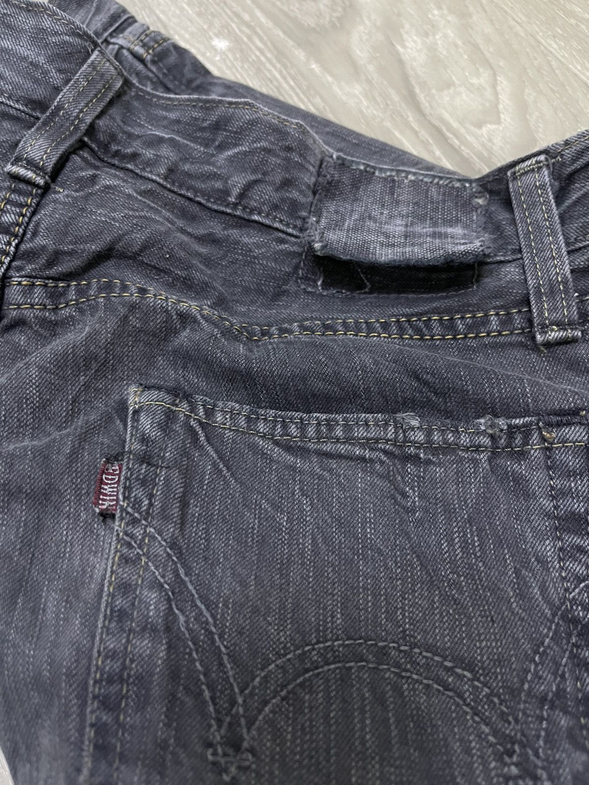 Edwin Vintage Edwin 502 Distressed Size US 35 - 18 Thumbnail