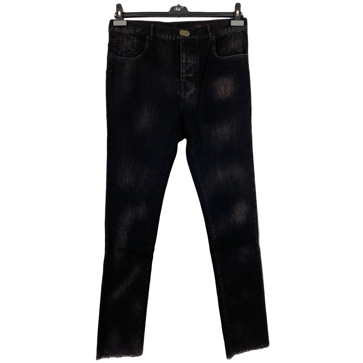 image of Zam Barrett Andrew Berul Black Rain Jeans Denim, Men's (Size 34)