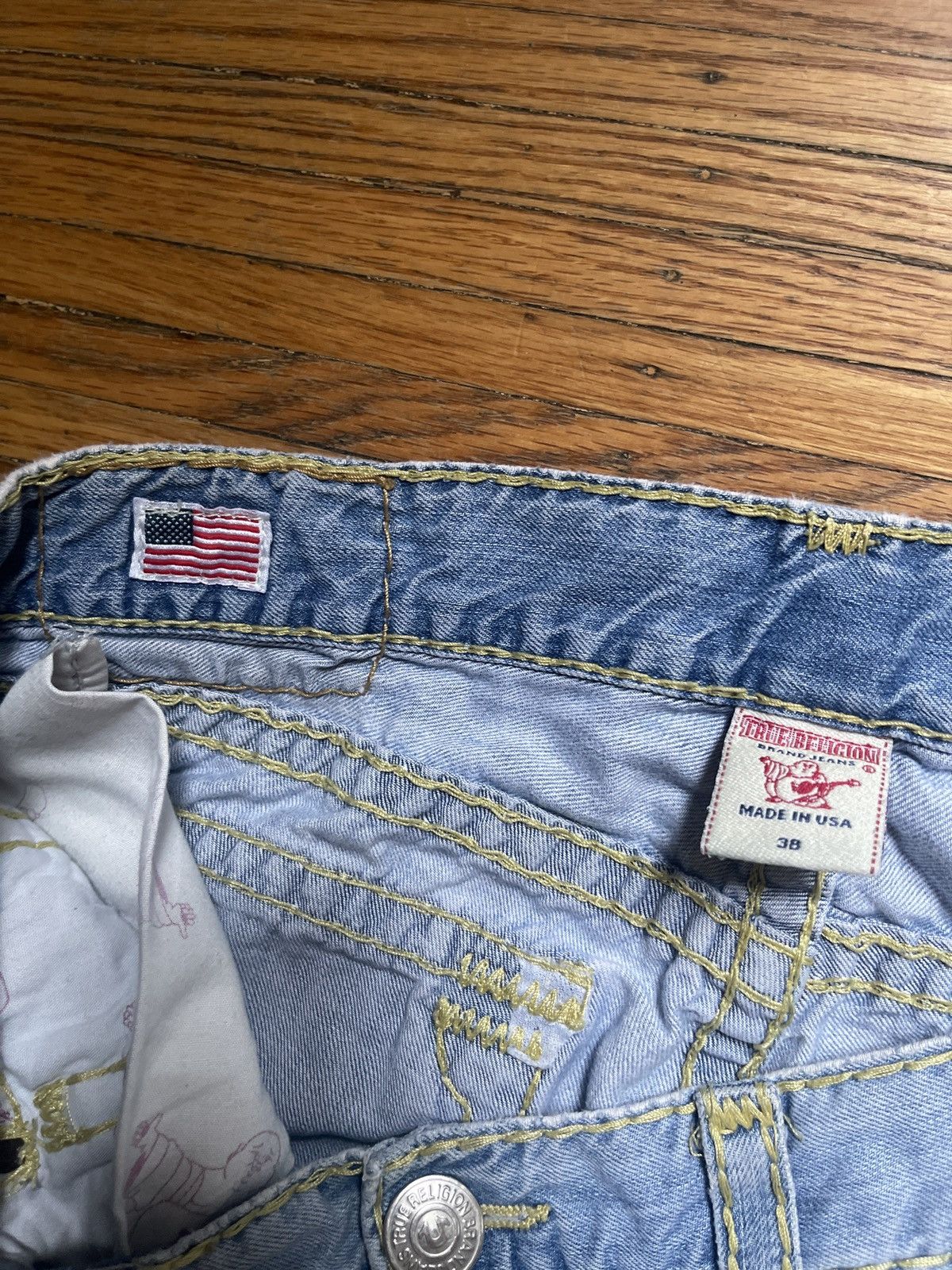 True Religion TRUE RELIGION GRUNGE DENIM Size US 38 / EU 54 - 4 Thumbnail