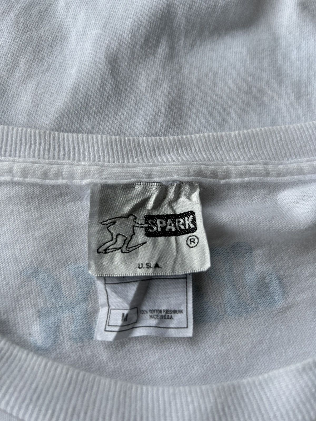 Vintage Spark USA Skateboarding Tshirt Size US M / EU 48-50 / 2 - 9 Thumbnail