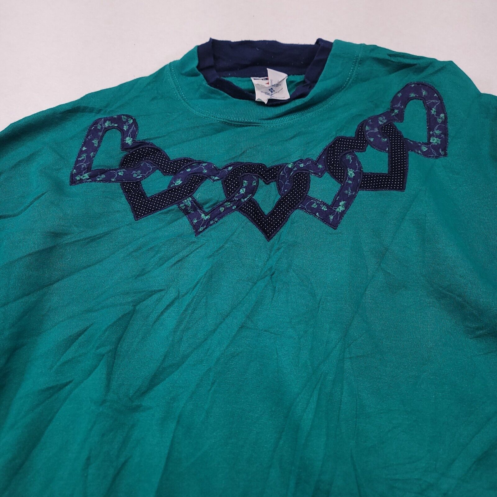 Jerzees Jerzees Sweatshirt Womens Size Double Extra Large 2XL Green Size XXL / US 16-18 / IT 52-54 - 1 Thumbnail