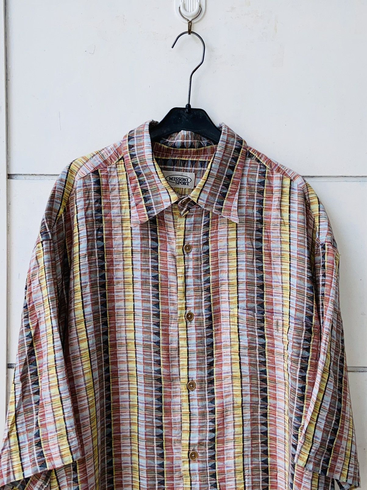 Missoni MISSONI SPORT Signature Pattern Shirt Size 54L - 3 Thumbnail