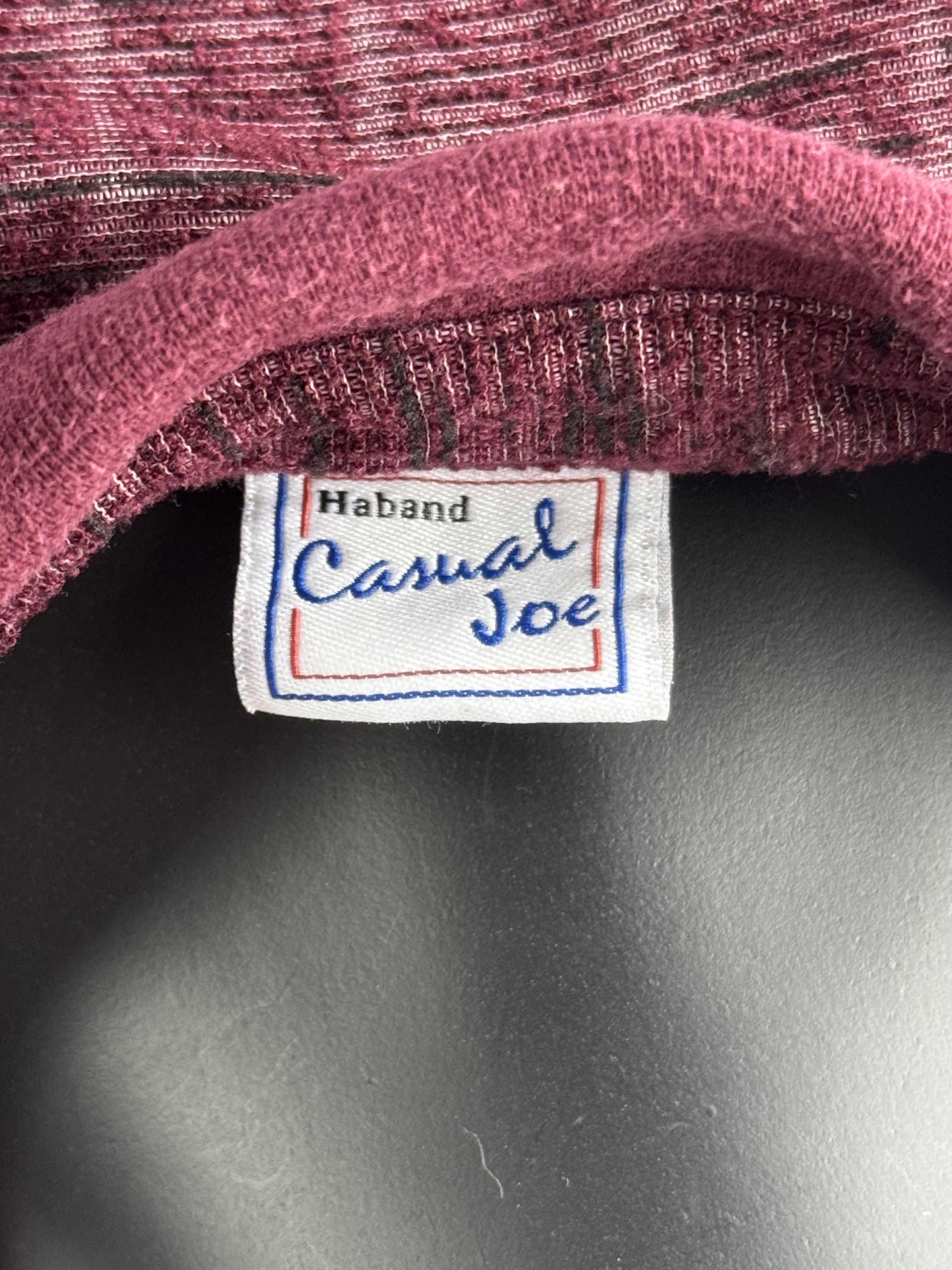 Other VTG Haband Casual Joe Men’s Long Sleeve – Burgundy/Maroon Size US XL / EU 56 / 4 - 6 Thumbnail